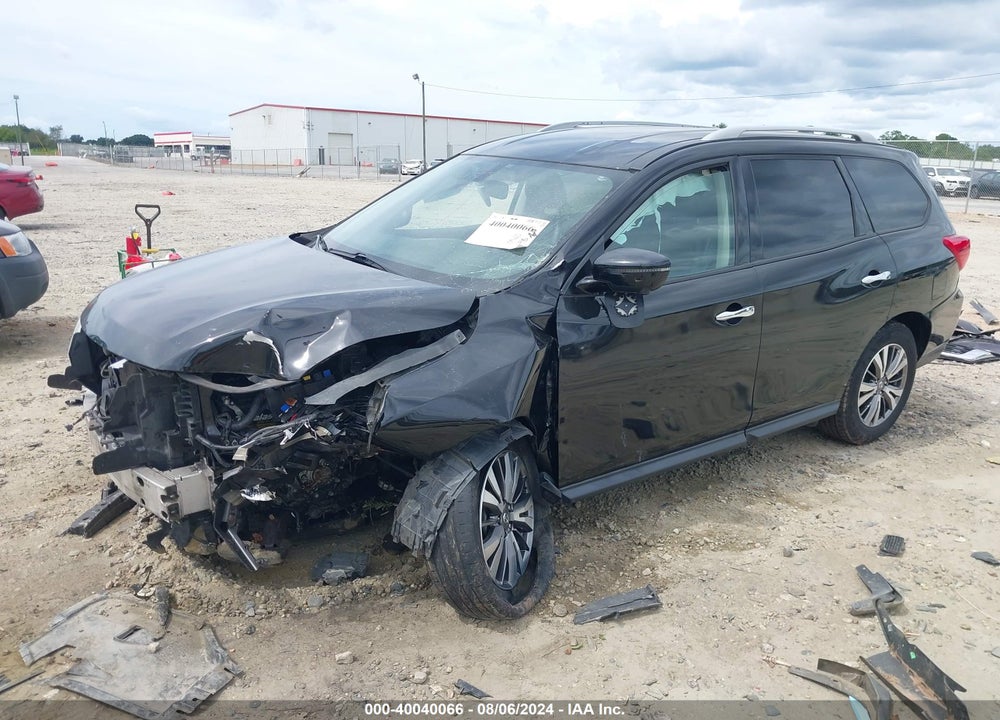 2019 NISSAN PATHFINDER SL VIN: 5N1DR2MM8KC601282