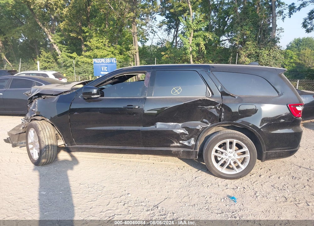2022 DODGE DURANGO GT PLUS AWD VIN: 1C4RDJDGXNC182711
