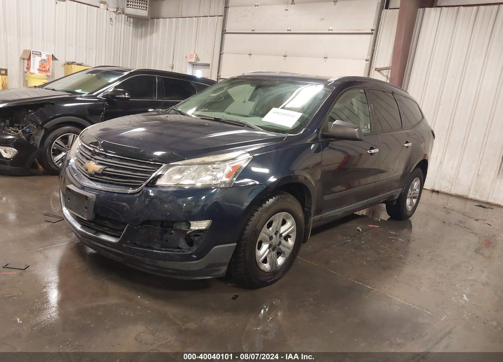 2017 CHEVROLET TRAVERSE LS VIN: 1GNKVFED3HJ304834