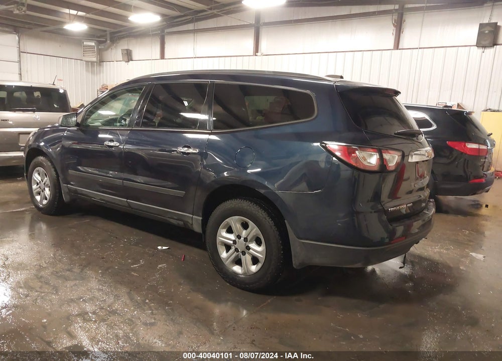 2017 CHEVROLET TRAVERSE LS VIN: 1GNKVFED3HJ304834