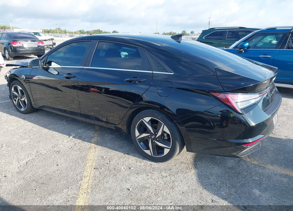 2022 HYUNDAI ELANTRA HYBRID LIMITED VIN: KMHLN4AJ6NU024117