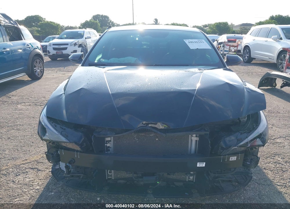 2022 HYUNDAI ELANTRA HYBRID LIMITED VIN: KMHLN4AJ6NU024117