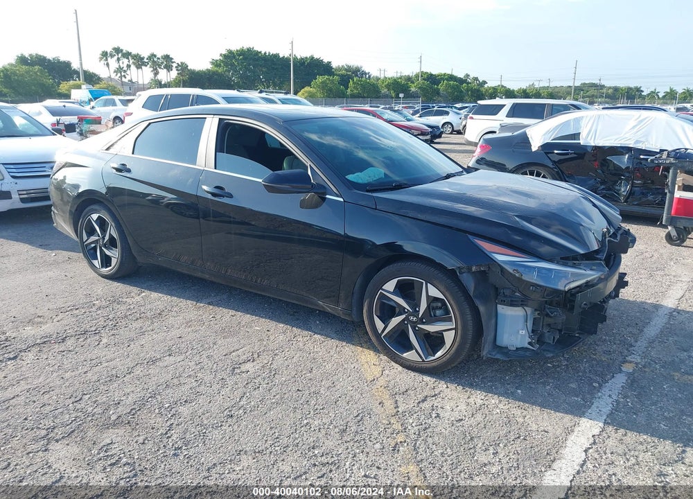 2022 HYUNDAI ELANTRA HYBRID LIMITED VIN: KMHLN4AJ6NU024117
