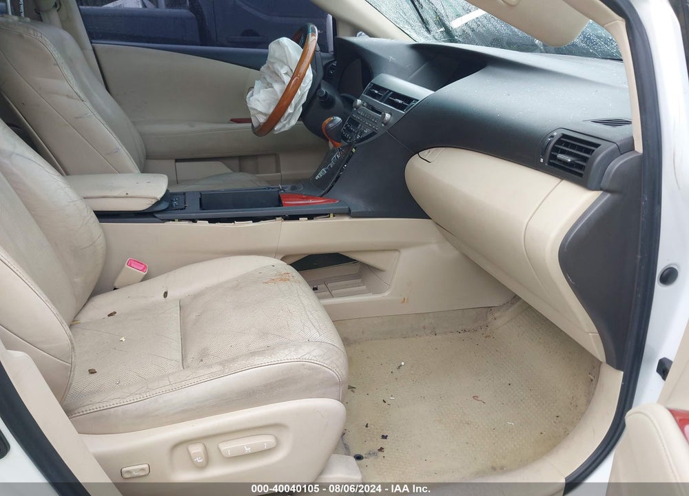 2010 LEXUS RX 350 VIN: JTJZK1BAXA2407808