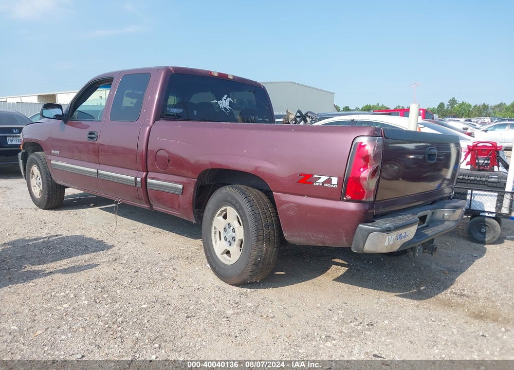 2002 CHEVROLET SILVERADO 1500 LT VIN: 2GCEK19T521285417