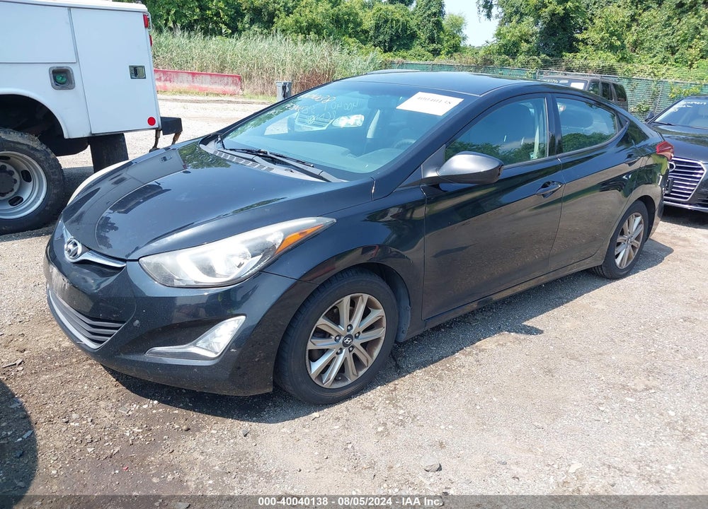 2014 HYUNDAI ELANTRA SE VIN: KMHDH4AE4EU096416