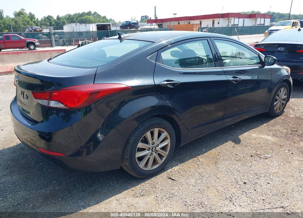 2014 HYUNDAI ELANTRA SE VIN: KMHDH4AE4EU096416