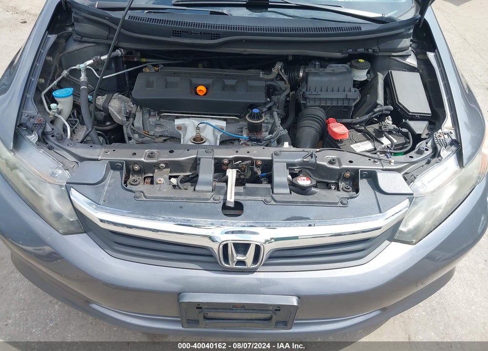 2012 HONDA CIVIC VIN: 19XFB2F55CE314032
