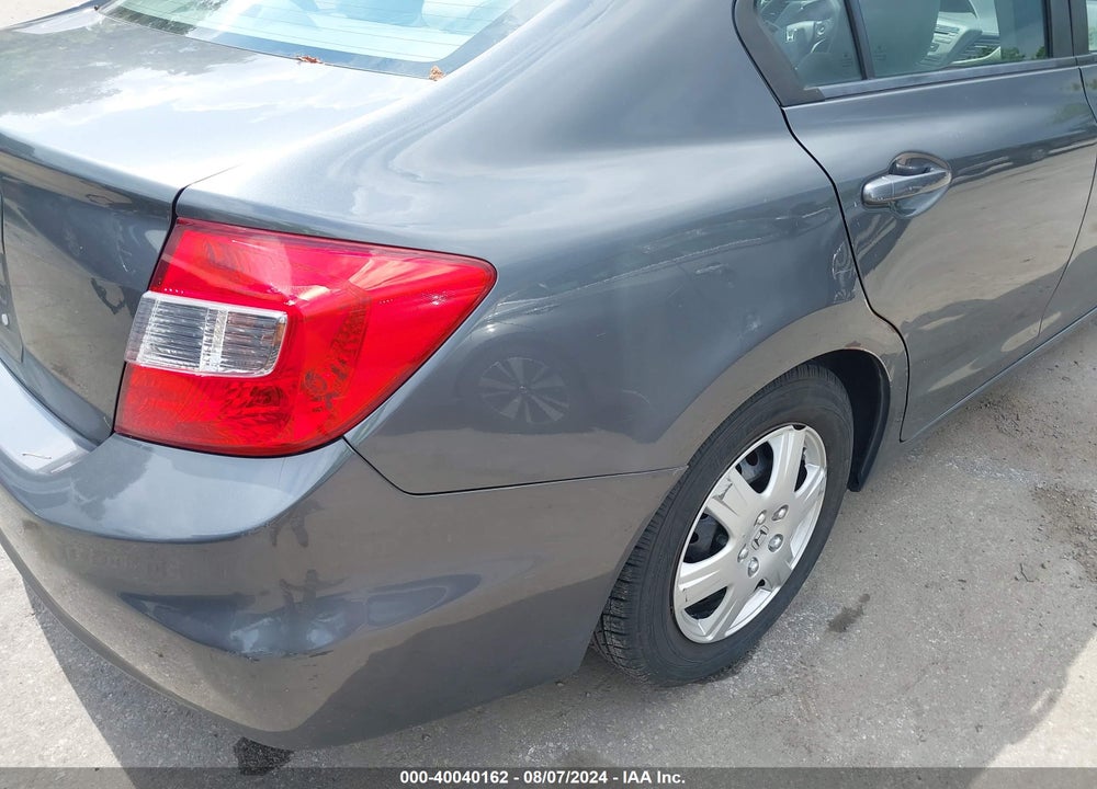 2012 HONDA CIVIC VIN: 19XFB2F55CE314032