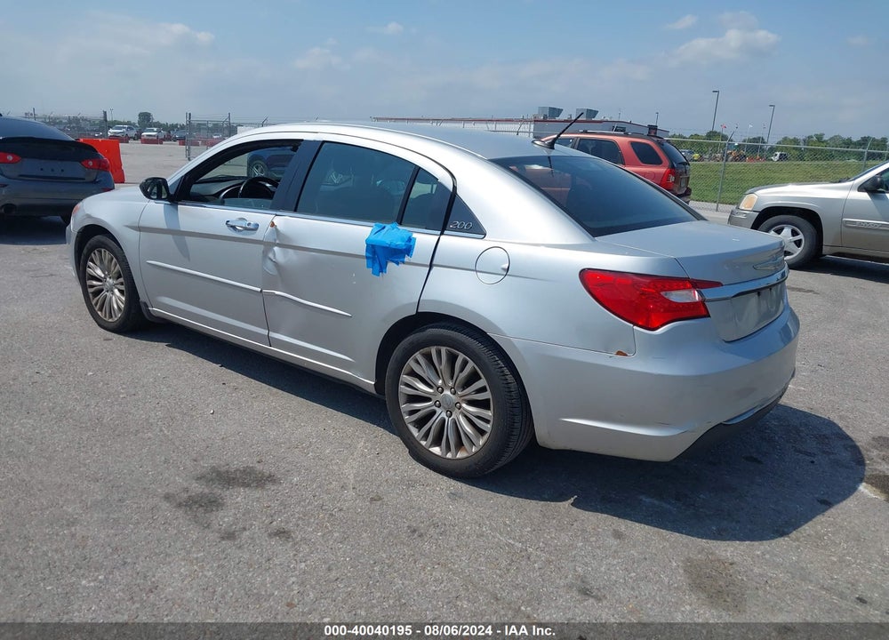 2012 CHRYSLER 200 LIMITED VIN: 1C3CCBCB8CN155131