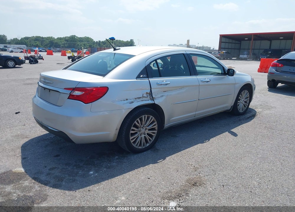 2012 CHRYSLER 200 LIMITED VIN: 1C3CCBCB8CN155131