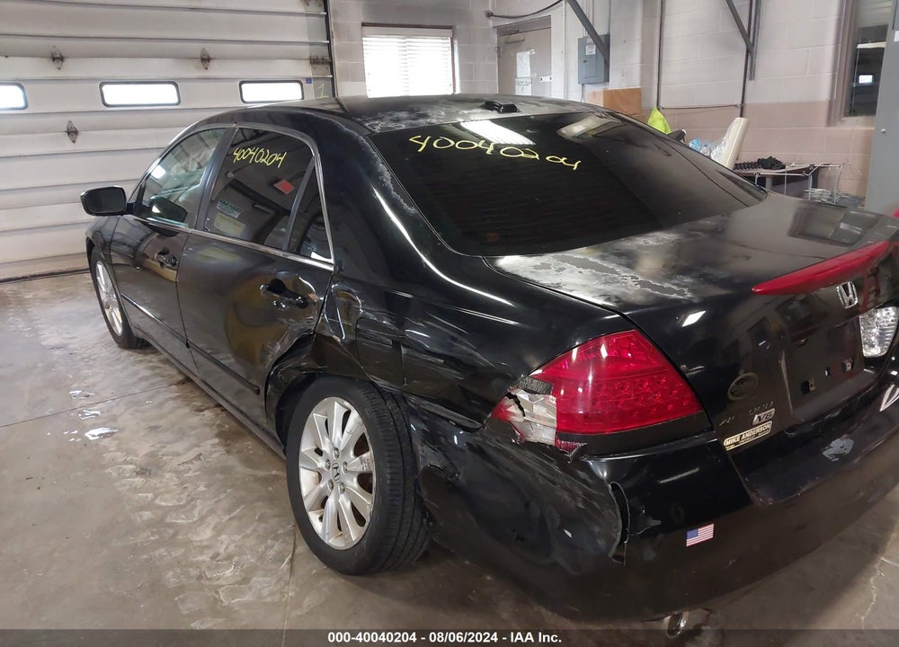2007 HONDA ACCORD 3.0 EX VIN: 1HGCM66887A014445