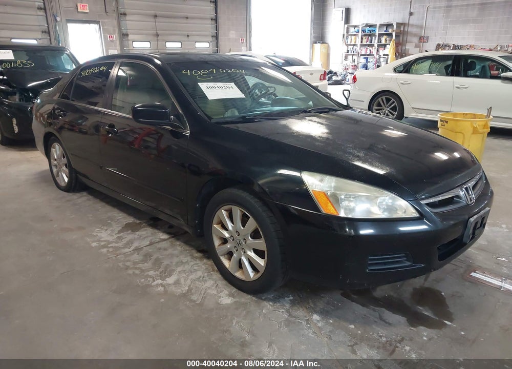 2007 HONDA ACCORD 3.0 EX VIN: 1HGCM66887A014445