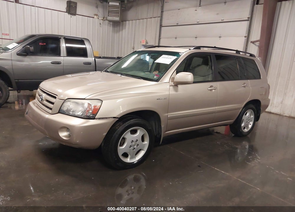 2005 TOYOTA HIGHLANDER LIMITED V6 VIN: JTEEP21A950092443