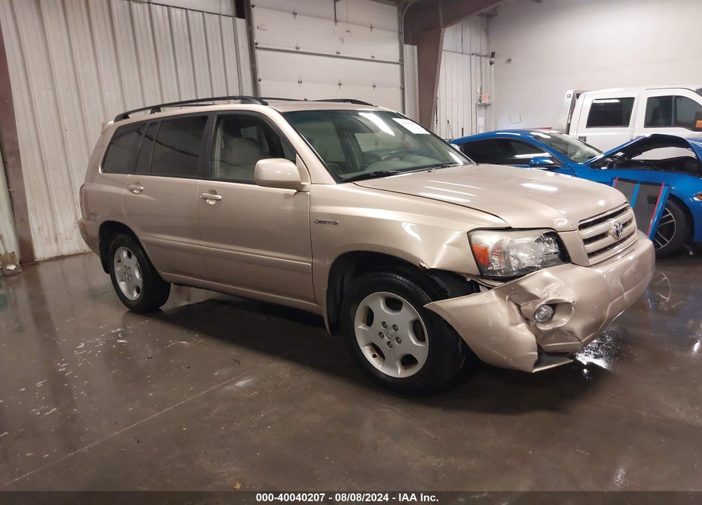 2005 TOYOTA HIGHLANDER LIMITED V6 VIN: JTEEP21A950092443