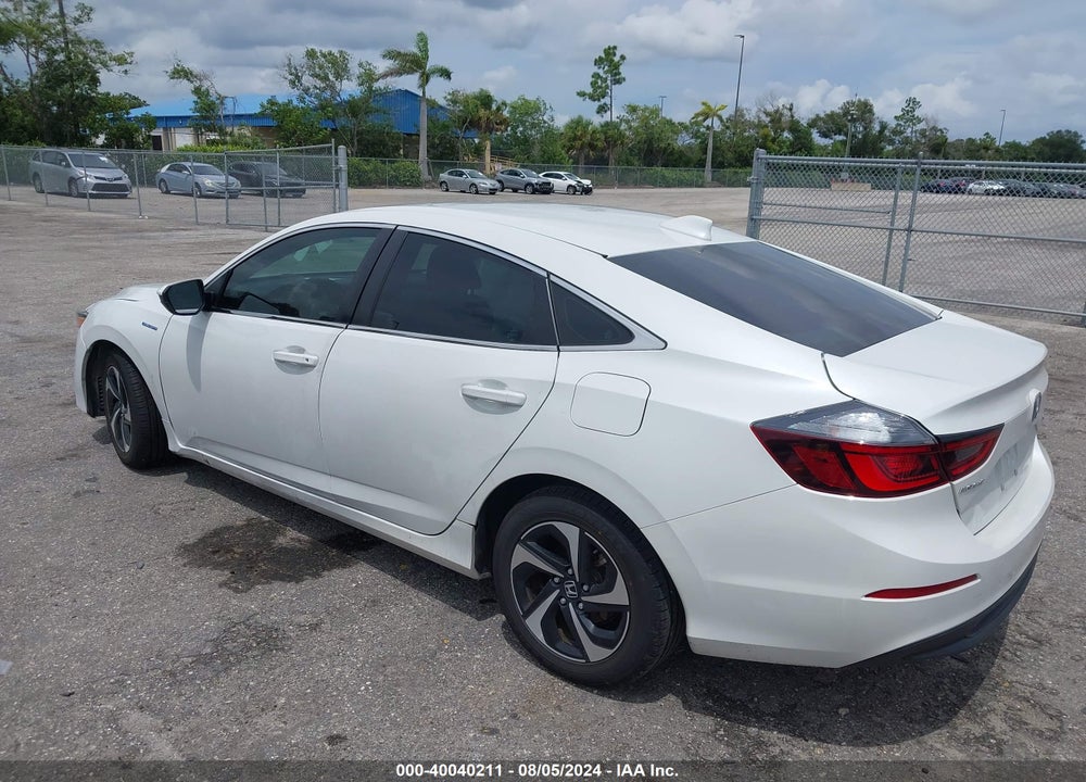 2022 HONDA INSIGHT EX VIN: 19XZE4F51NE001000