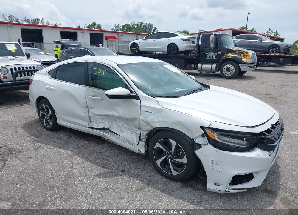 2022 HONDA INSIGHT EX VIN: 19XZE4F51NE001000