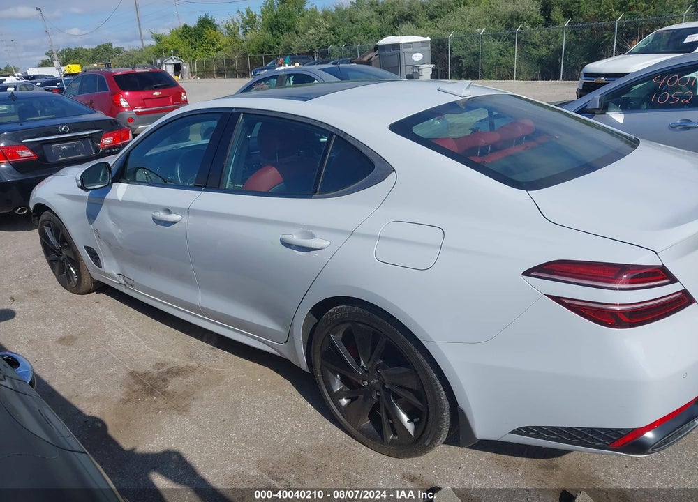 2023 GENESIS G70 3.3T AWD VIN: KMTG54TE1PU107982