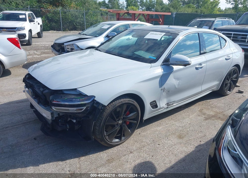 2023 GENESIS G70 3.3T AWD VIN: KMTG54TE1PU107982