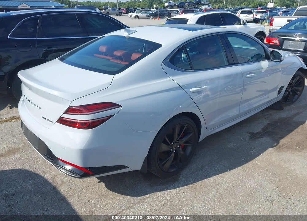 2023 GENESIS G70 3.3T AWD VIN: KMTG54TE1PU107982