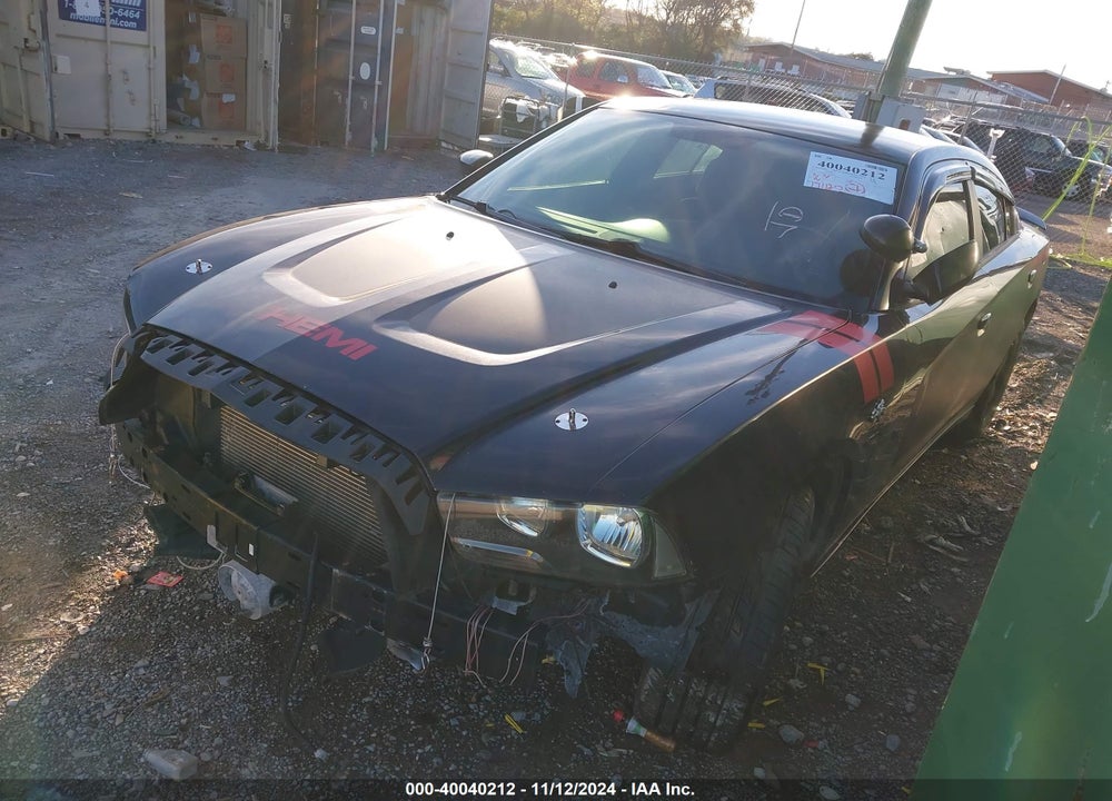 2012 DODGE CHARGER POLICE VIN: 2C3CDXAT3CH190514