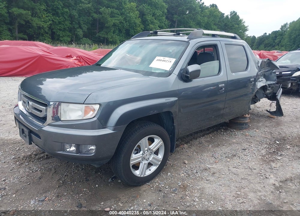 2010 HONDA RIDGELINE RTL VIN: 5FPYK1F51AB005367