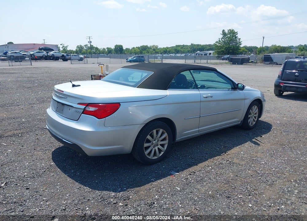 2011 CHRYSLER 200 TOURING VIN: 1C3BC2EG4BN592322