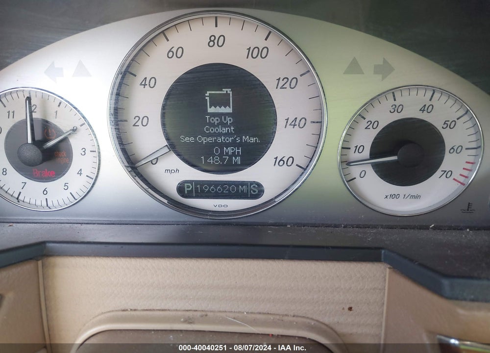2008 MERCEDES-BENZ E 350 VIN: WDBUF56X58B203904