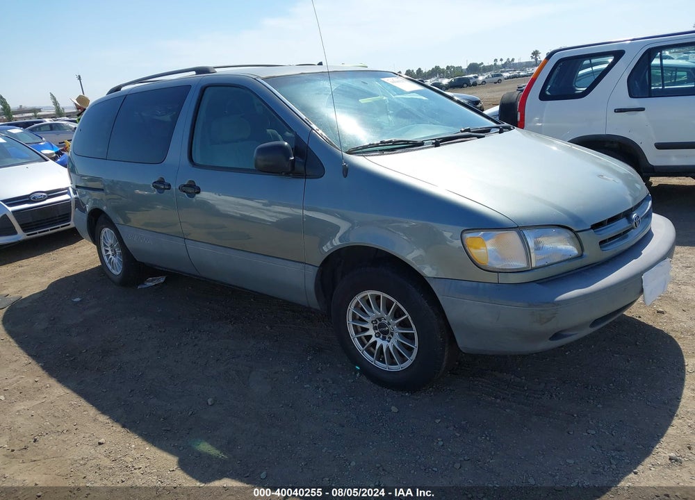 1998 TOYOTA SIENNA LE VIN: 4T3ZF13C4WU032374
