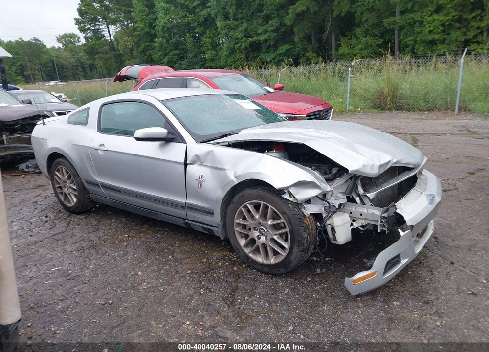 2012 FORD MUSTANG V6 PREMIUM VIN: 1ZVBP8AM9C5275584