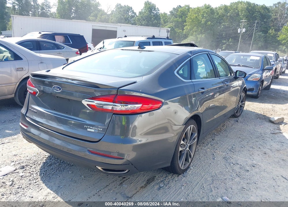2020 FORD FUSION TITANIUM VIN: 3FA6P0D99LR137723