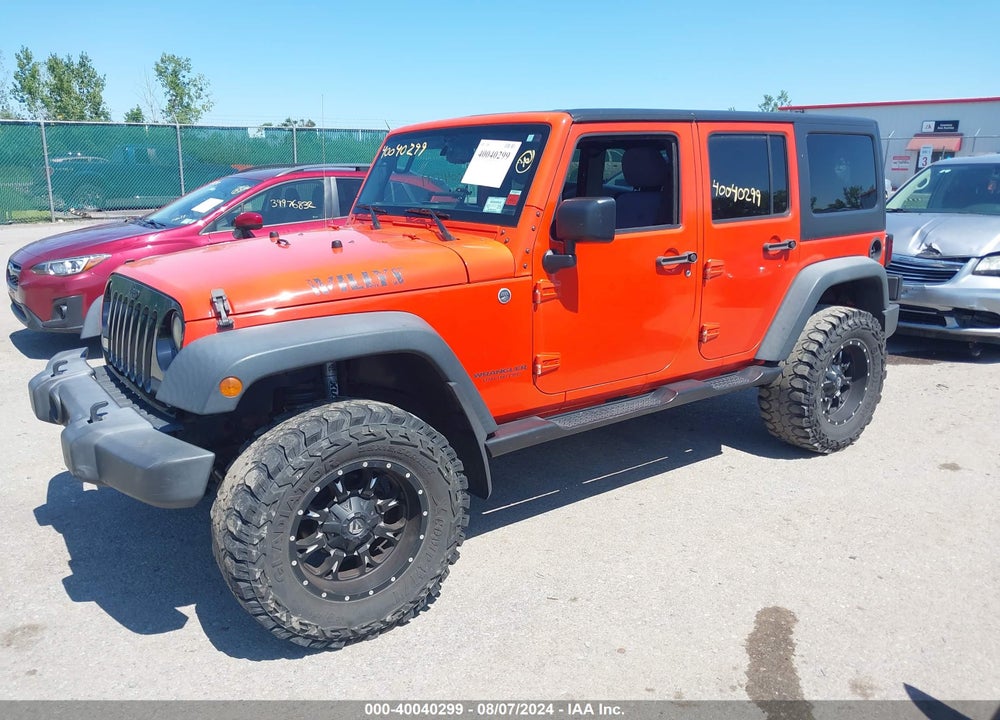 2015 JEEP WRANGLER UNLIMITED WILLYS WHEELER VIN: 1C4BJWDGXFL710711