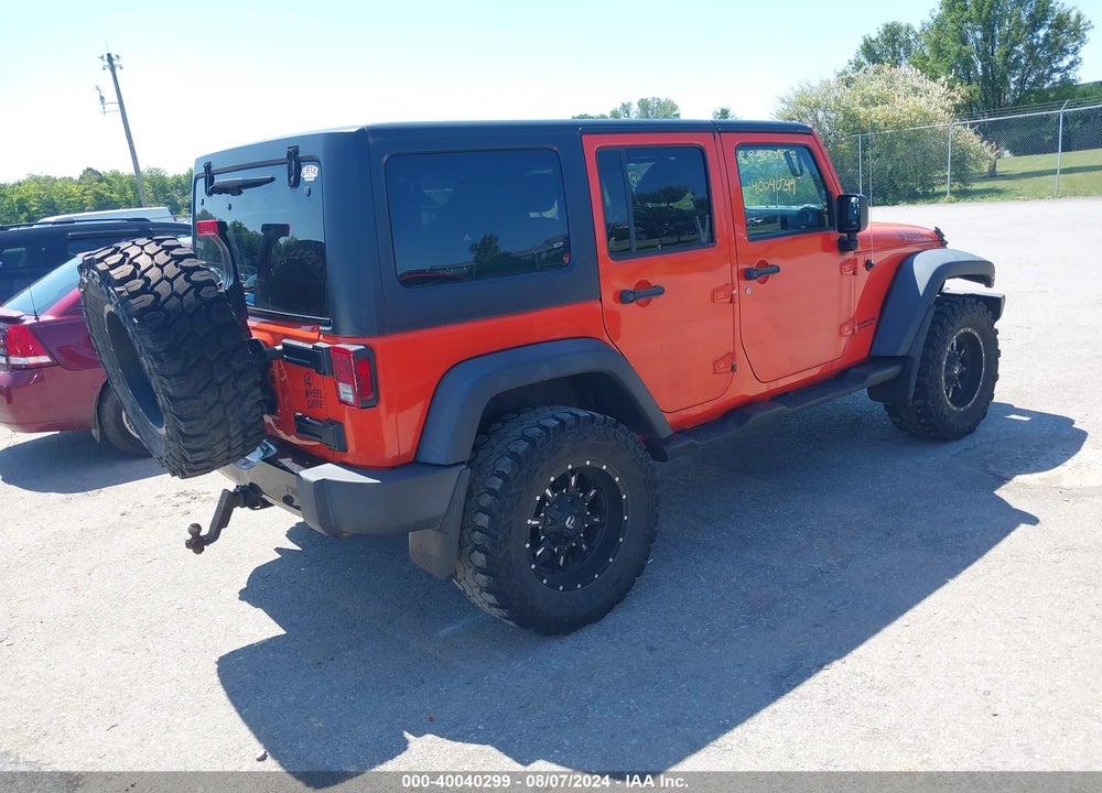 2015 JEEP WRANGLER UNLIMITED WILLYS WHEELER VIN: 1C4BJWDGXFL710711