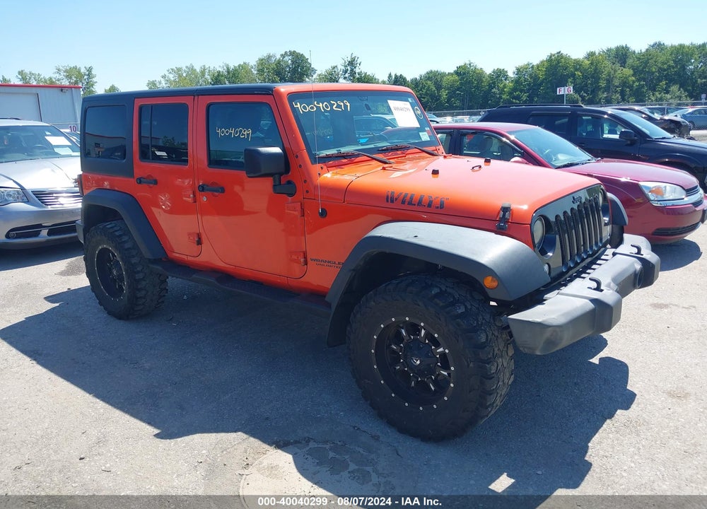 2015 JEEP WRANGLER UNLIMITED WILLYS WHEELER VIN: 1C4BJWDGXFL710711