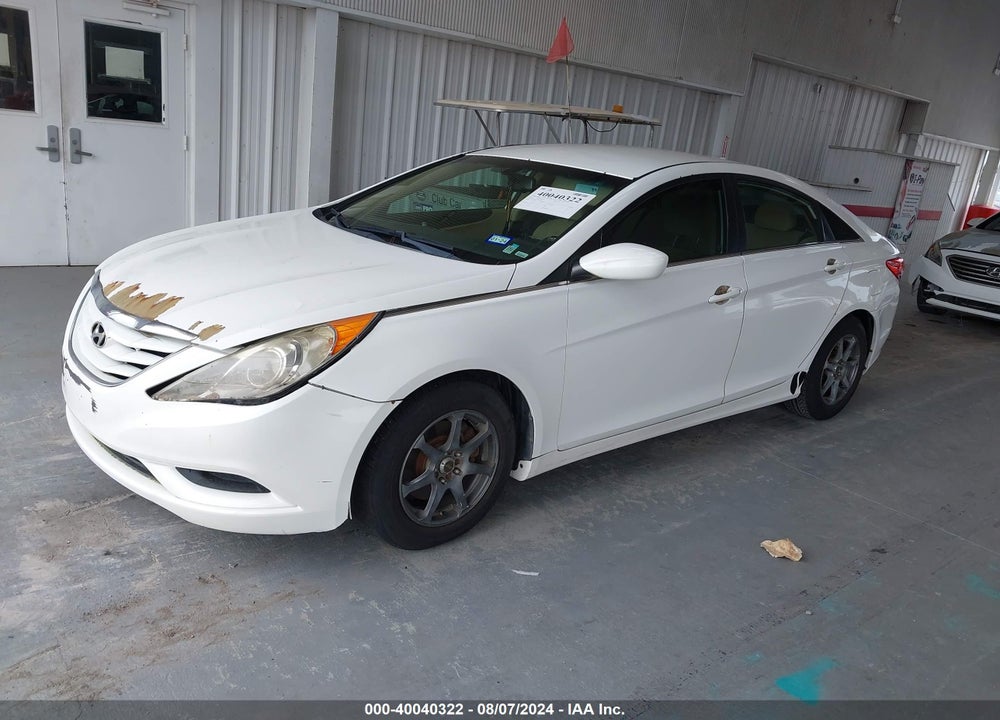 2012 HYUNDAI SONATA GLS VIN: 5NPEB4AC4CH344616