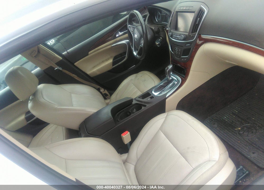 2014 BUICK REGAL TURBO VIN: 2G4GK5EX0E9216094