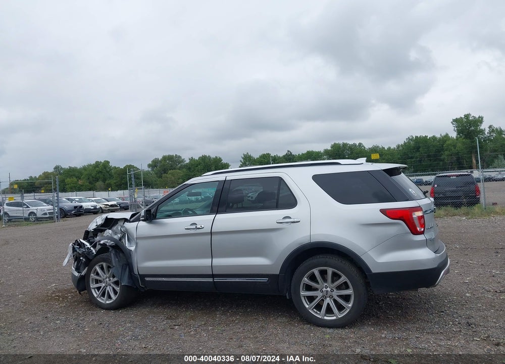2016 FORD EXPLORER LIMITED VIN: 1FM5K8F83GGC09533