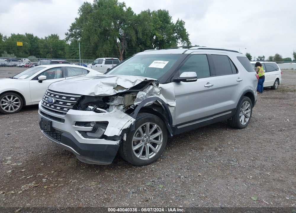 2016 FORD EXPLORER LIMITED VIN: 1FM5K8F83GGC09533
