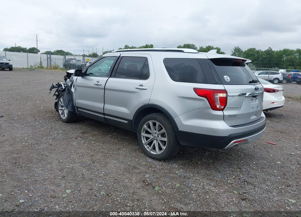 2016 FORD EXPLORER LIMITED VIN: 1FM5K8F83GGC09533