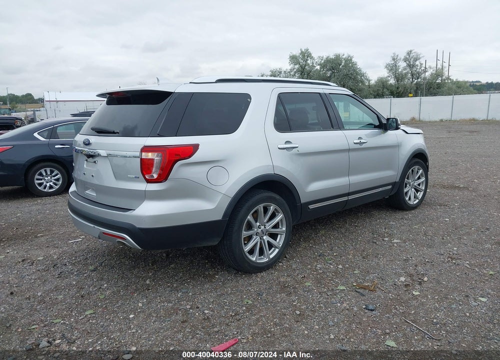 2016 FORD EXPLORER LIMITED VIN: 1FM5K8F83GGC09533