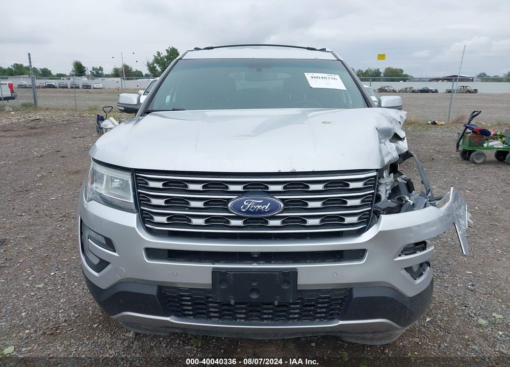 2016 FORD EXPLORER LIMITED VIN: 1FM5K8F83GGC09533