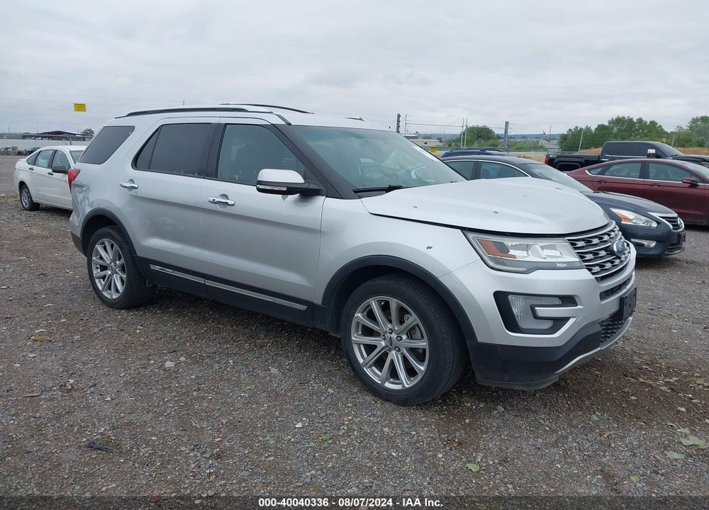 2016 FORD EXPLORER LIMITED VIN: 1FM5K8F83GGC09533