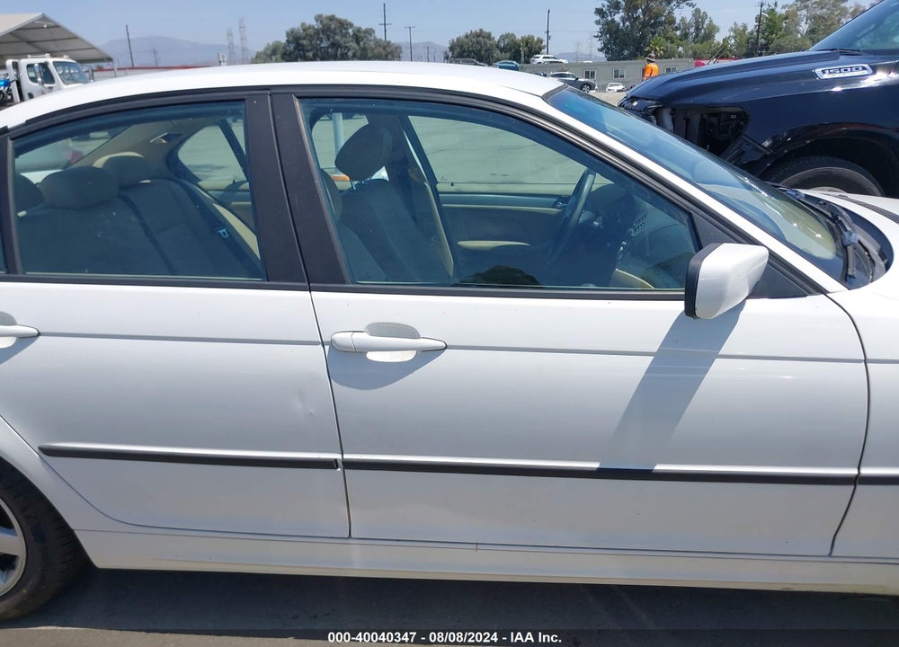 2003 BMW 325I VIN: WBAET37423NJ37128