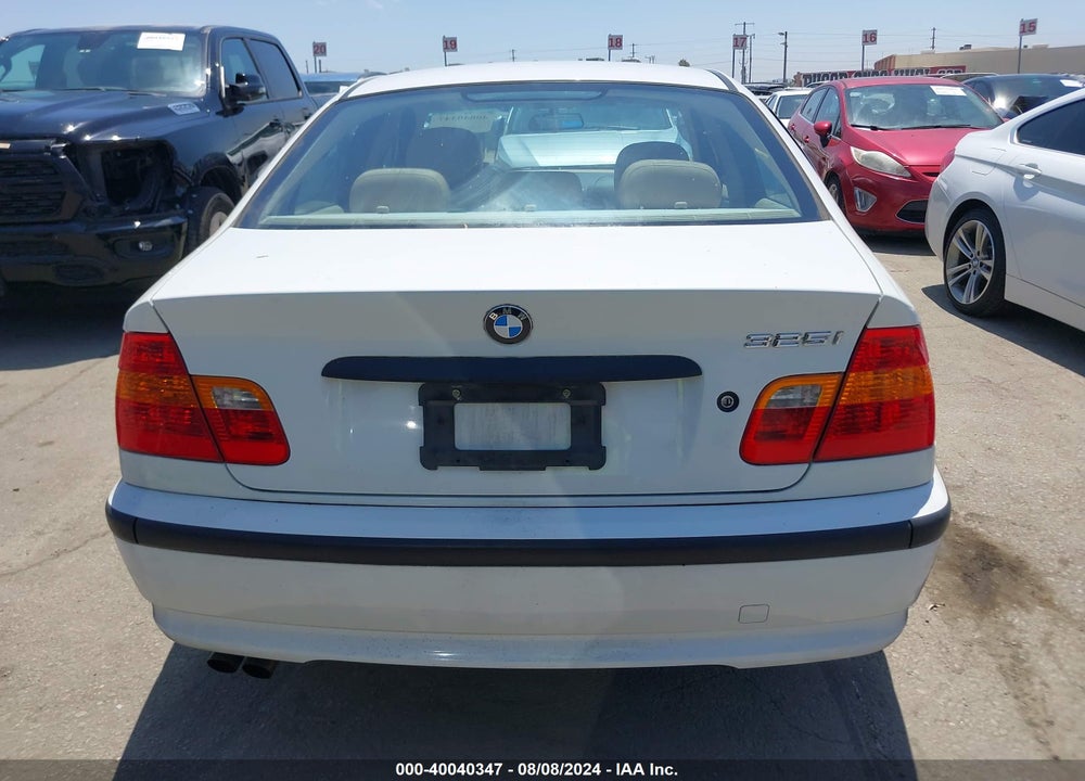2003 BMW 325I VIN: WBAET37423NJ37128