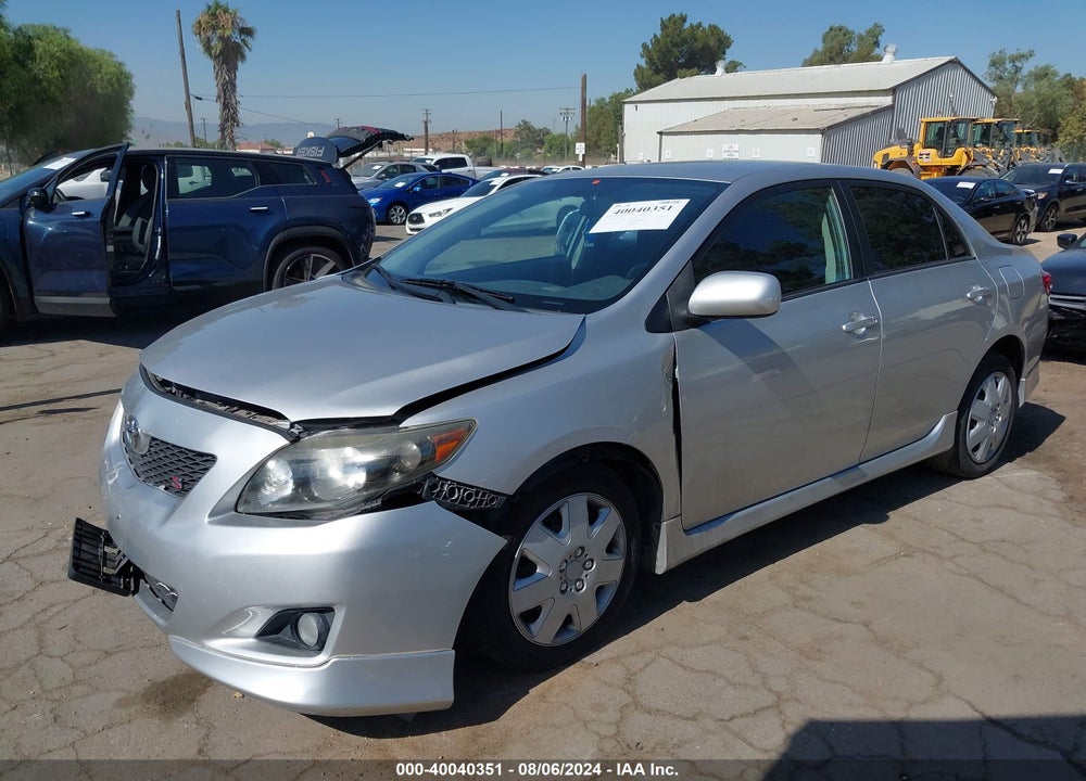 2009 TOYOTA COROLLA S VIN: 1NXBU40E89Z006453
