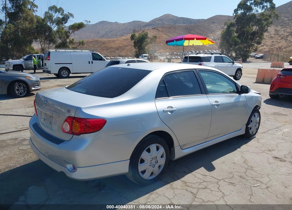 2009 TOYOTA COROLLA S VIN: 1NXBU40E89Z006453
