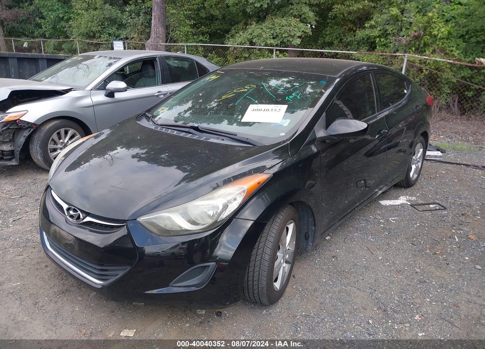 2013 HYUNDAI ELANTRA GLS VIN: 5NPDH4AE9DH270123