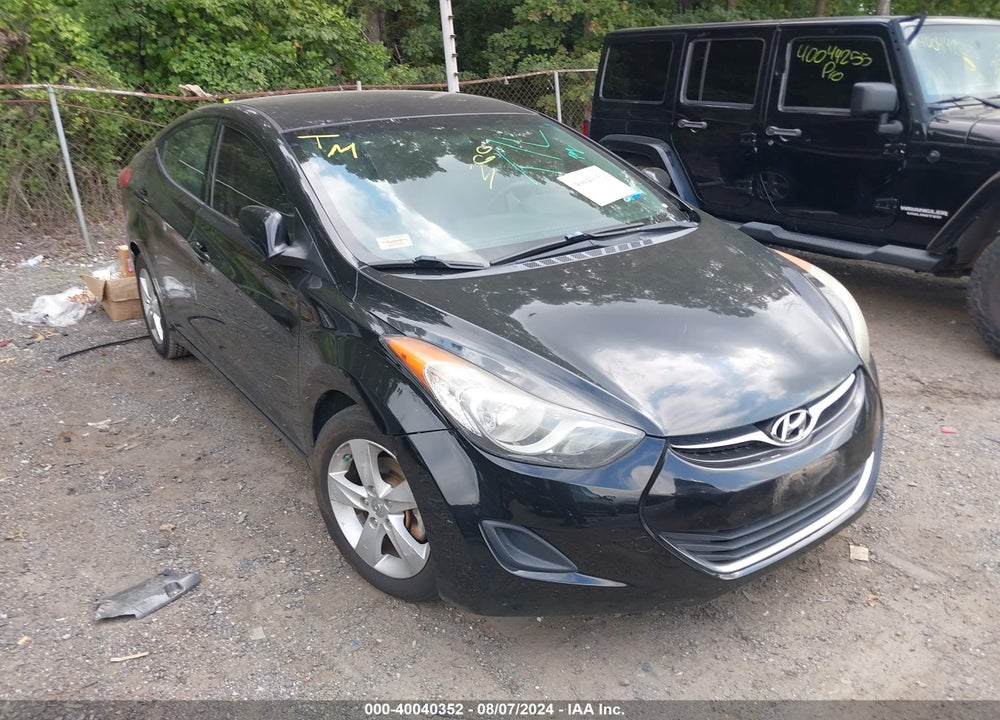 2013 HYUNDAI ELANTRA GLS VIN: 5NPDH4AE9DH270123