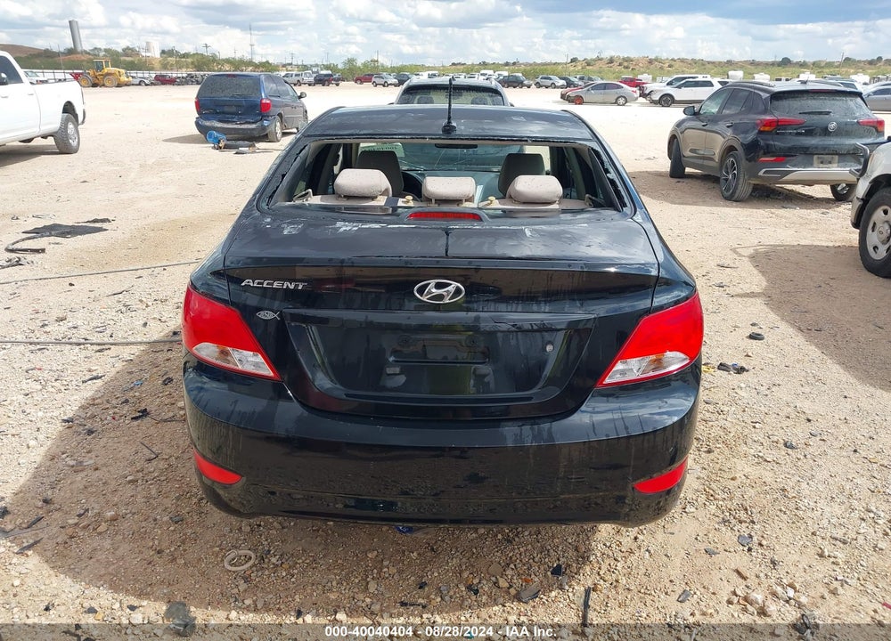 2017 HYUNDAI ACCENT SE VIN: KMHCT4AE4HU353489