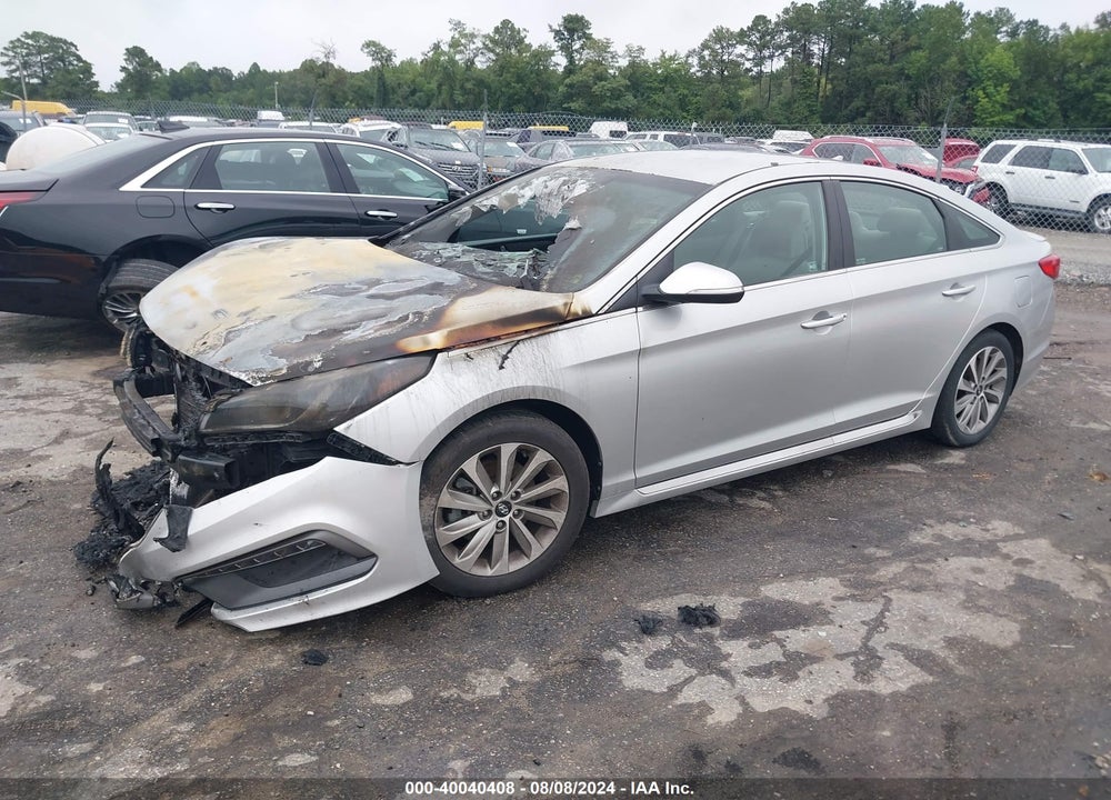 2015 HYUNDAI SONATA SPORT VIN: 5NPE34AFXFH078501
